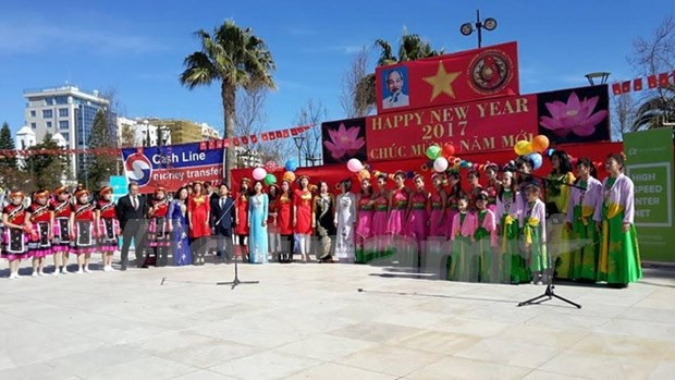 Festejan vietnamitas en Chipre el Tet tradicional ảnh 1 Festejan vietnamitas en Chipre el Tet tradicional ảnh 1