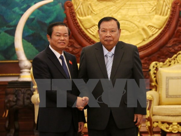 Impulsan Vietnam y Laos lazos entre sus órganos legislativos ảnh 1 Impulsan Vietnam y Laos lazos entre sus órganos legislativos ảnh 1