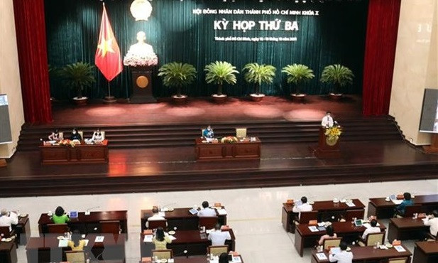 Inauguran tercera reunión del Consejo Popular de Ciudad Ho Chi Minh ảnh 1 Inauguran tercera reunión del Consejo Popular de Ciudad Ho Chi Minh ảnh 1