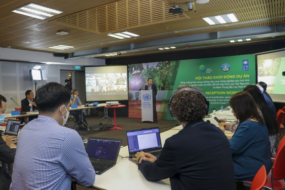 Lanzan en Vietnam proyecto millonario sobre adaptación de producción agrícola a cambio climático ảnh 1
