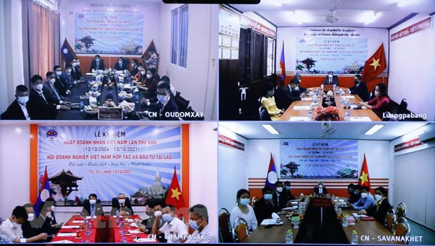 Destacan contribuciones de empresas vietnamitas al desarrollo socioeconómico laosiano ảnh 2 Destacan contribuciones de empresas vietnamitas al desarrollo socioeconómico laosiano ảnh 2