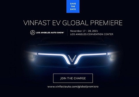 VinFast de Vietnam presentará nuevos vehículos eléctricos en Auto Show de Los Ángeles 2021 ảnh 1 VinFast de Vietnam presentará nuevos vehículos eléctricos en Auto Show de Los Ángeles 2021 ảnh 1