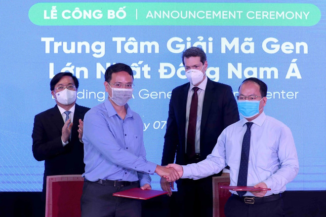 Establecen en Vietnam el mayor centro de decodificación de genes de Sudeste Asiático ảnh 1 Establecen en Vietnam el mayor centro de decodificación de genes de Sudeste Asiático ảnh 1