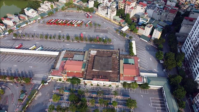 Hanoi agiliza reanudación del transporte de pasajeros por vía terrestre ảnh 1 Hanoi agiliza reanudación del transporte de pasajeros por vía terrestre ảnh 1