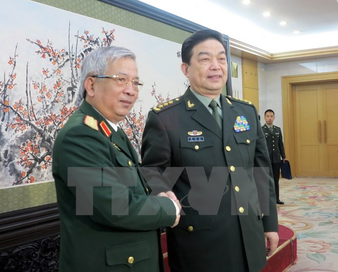 Vietnam y China por fortalecer cooperación en defensa ảnh 1 Vietnam y China por fortalecer cooperación en defensa ảnh 1