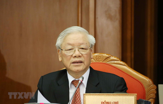 Máximo dirigente vietnamita elogia desempeño de organizaciones e individuos en lucha contra desastres naturales ảnh 1 Máximo dirigente vietnamita elogia desempeño de organizaciones e individuos en lucha contra desastres naturales ảnh 1