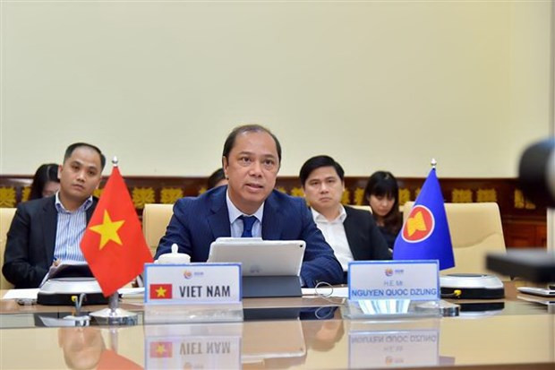 Vietnam participa en reunión en línea de altos funcionarios de ASEAN ảnh 1 Vietnam participa en reunión en línea de altos funcionarios de ASEAN ảnh 1