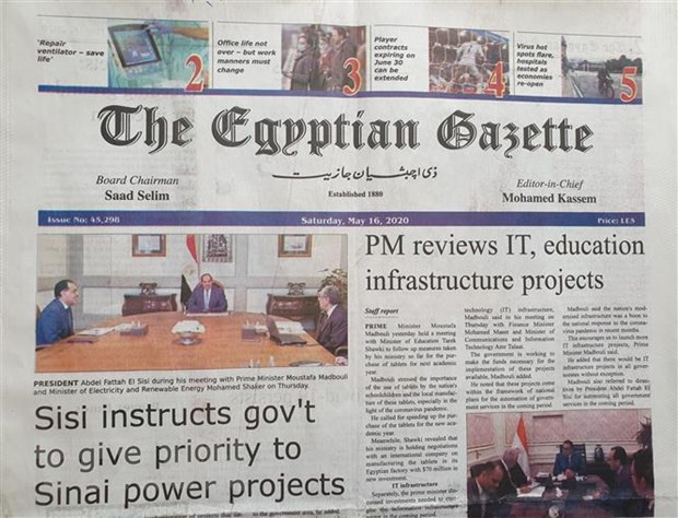 Prensa egipcia aprecia logros socioeconómicos y antiepidémicos de Vietnam ảnh 1 Prensa egipcia aprecia logros socioeconómicos y antiepidémicos de Vietnam ảnh 1