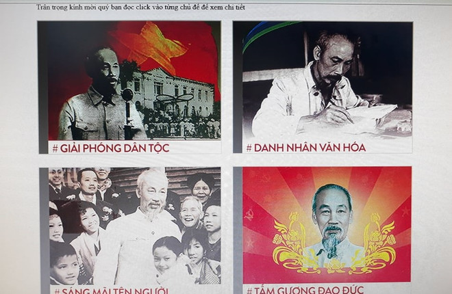 Celebran exposición de libros en línea por natalicio del Presidente Ho Chi Minh ảnh 1 Celebran exposición de libros en línea por natalicio del Presidente Ho Chi Minh ảnh 1