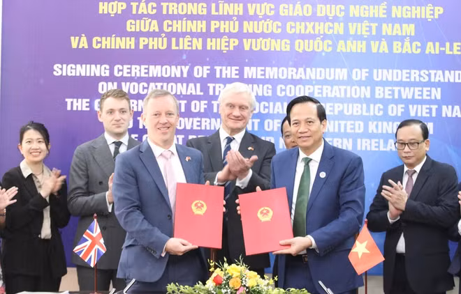 Educación vocacional, otro punto de cooperación entre Vietnam y Reino Unido ảnh 1