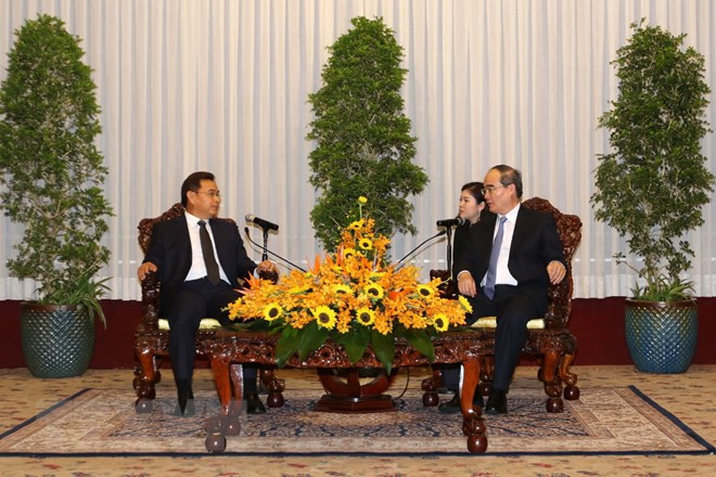 Ciudad Ho Chi Minh prioriza impulsar cooperación con localidades laosianas ảnh 1 Ciudad Ho Chi Minh prioriza impulsar cooperación con localidades laosianas ảnh 1