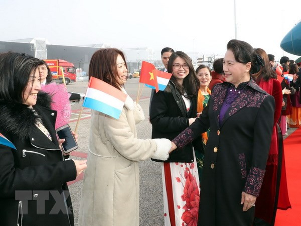 Presidenta del Parlamento de Vietnam inicia vista a Países Bajos ảnh 1 Presidenta del Parlamento de Vietnam inicia vista a Países Bajos ảnh 1