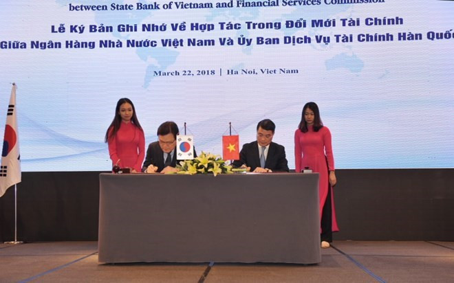 Vietnam y Sudcorea refuerzan cooperación en sector financiero ảnh 1 Vietnam y Sudcorea refuerzan cooperación en sector financiero ảnh 1