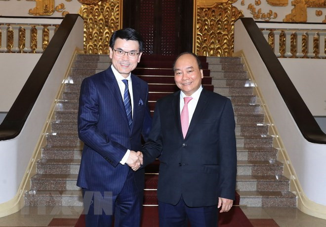 Premier de Vietnam aboga por fortalecer lazos comerciales con Hong Kong ảnh 1 Premier de Vietnam aboga por fortalecer lazos comerciales con Hong Kong ảnh 1