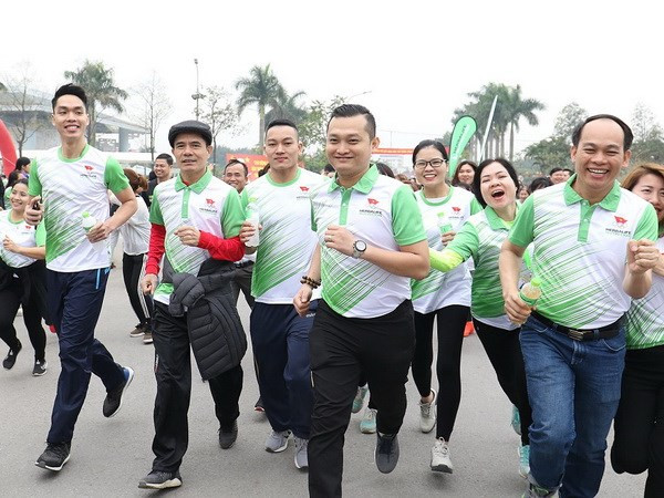 Carreras por salud en Vietnam atrajo nutrida participación de pobladores ảnh 1