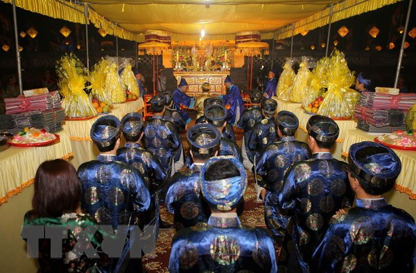 Ritual real en ciudad imperial de Hue pide paz y prosperidad nacional ảnh 1 Ritual real en ciudad imperial de Hue pide paz y prosperidad nacional ảnh 1