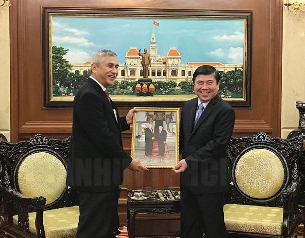 Ciudad Ho Chi Minh promete alfombra roja para inversores de Indonesia ảnh 1 Ciudad Ho Chi Minh promete alfombra roja para inversores de Indonesia ảnh 1