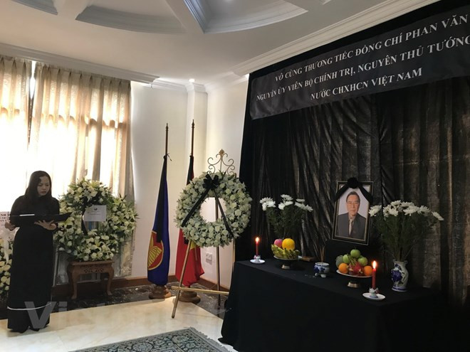 En numerosos países actos en homenaje a Phan Van Khai ảnh 1 En numerosos países actos en homenaje a Phan Van Khai ảnh 1