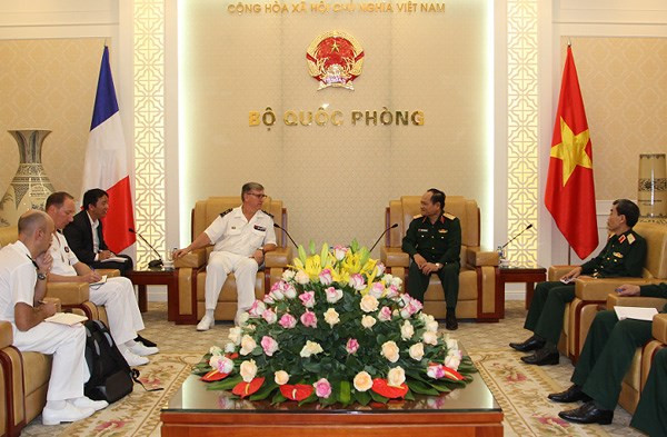Vietnam y Francia destacan potencialidades de cooperación en defensa ảnh 1 Vietnam y Francia destacan potencialidades de cooperación en defensa ảnh 1