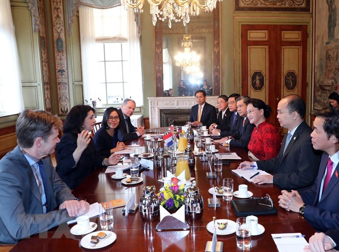 Delegación de Asamblea Nacional de Vietnam visita Instituto Deltares en Países Bajos ảnh 1