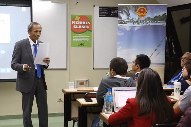 Efectúan charla sobre Vietnam en Universidad Argentina de la Empresa ảnh 1