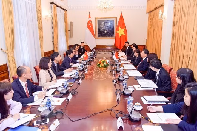 Vietnam y Singapur fomentan colaboración multisectorial ảnh 1