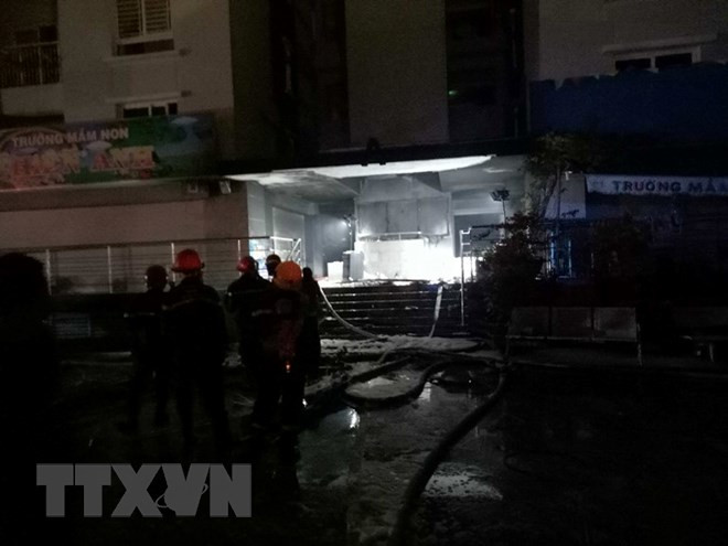 Trece muertos por incendio en condominio en Ciudad Ho Chi Minh ảnh 1 Trece muertos por incendio en condominio en Ciudad Ho Chi Minh ảnh 1
