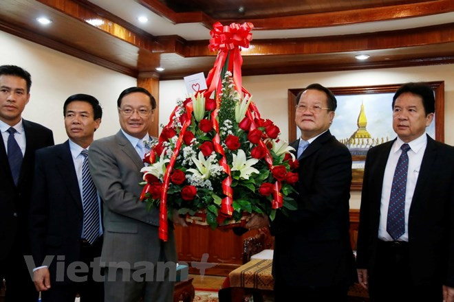 Vietnam felicita 63 años de fundación del Partido Popular Revolucionario de Laos ảnh 1 Vietnam felicita 63 años de fundación del Partido Popular Revolucionario de Laos ảnh 1
