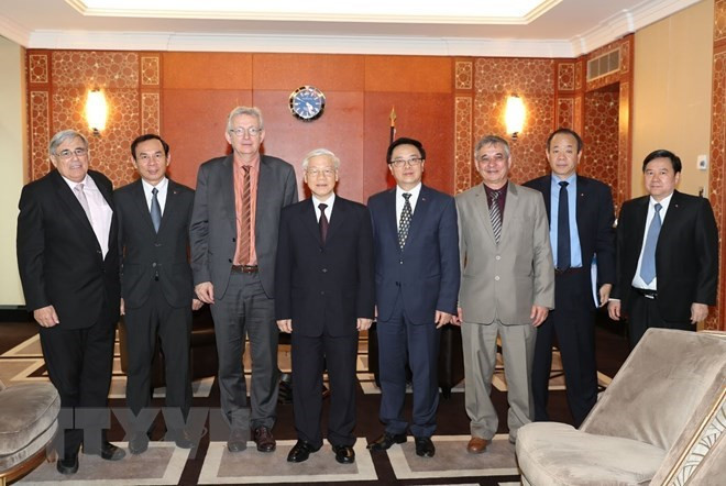 Partido Comunista de Francia fortalecerá solidaridad con Vietnam ảnh 1 Partido Comunista de Francia fortalecerá solidaridad con Vietnam ảnh 1