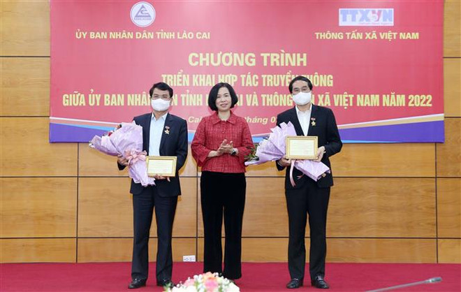 VNA y provincia de Lao Cai impulsan cooperación informativa ảnh 2 VNA y provincia de Lao Cai impulsan cooperación informativa ảnh 2