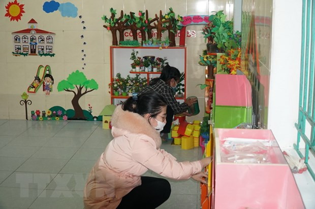 Estudiantes de la provincia vietnamita de Quang Ninh regresarán a la escuela a partir del 14 de febrero ảnh 1 Estudiantes de la provincia vietnamita de Quang Ninh regresarán a la escuela a partir del 14 de febrero ảnh 1