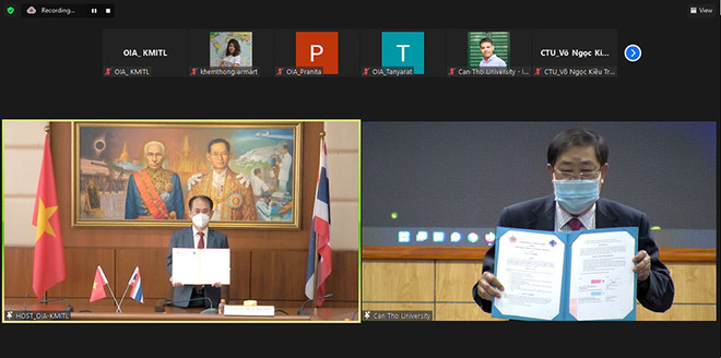 Instituciones vietnamita y tailandesa firman memorando de entendimiento en educación ảnh 1 Instituciones vietnamita y tailandesa firman memorando de entendimiento en educación ảnh 1