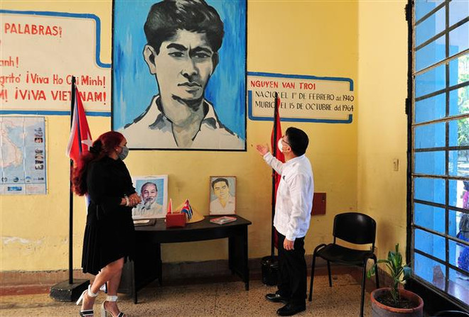 Recuerdan en Cuba al héroe vietnamita Nguyen Van Troi ảnh 1 Recuerdan en Cuba al héroe vietnamita Nguyen Van Troi ảnh 1