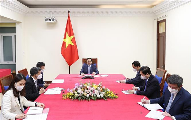 Proponen al Grupo Pfizer acelerar entrega de vacuna contra COVID-19 para niños vietnamitas ảnh 2 Proponen al Grupo Pfizer acelerar entrega de vacuna contra COVID-19 para niños vietnamitas ảnh 2