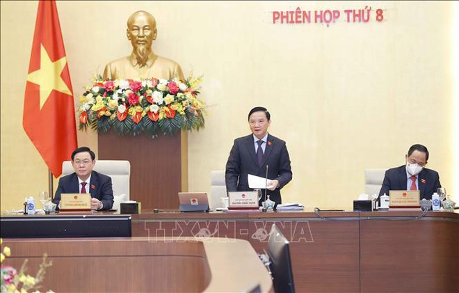 Parlamento de Vietnam considera la agregación del derecho de autor sobre símbolos patrios ảnh 1