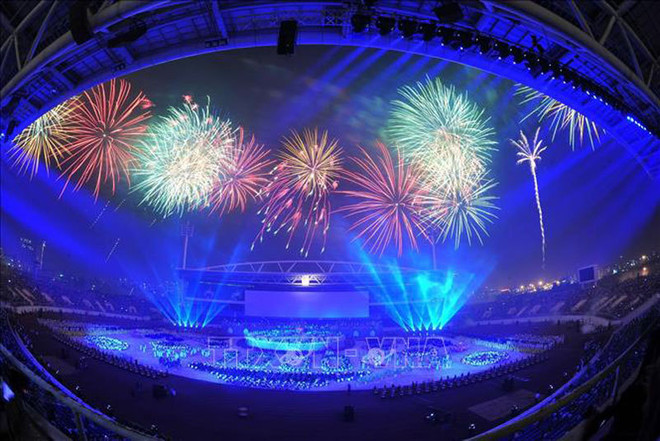 SEA Games 31: Hanoi presenta tres escenarios para las ceremonias de apertura y clausura ảnh 1 SEA Games 31: Hanoi presenta tres escenarios para las ceremonias de apertura y clausura ảnh 1