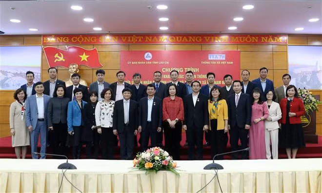 VNA y provincia de Lao Cai impulsan cooperación informativa ảnh 1