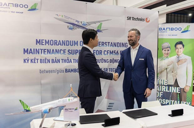 Bamboo Airways firma acuerdos con SR Technics y Boeing ảnh 1 Bamboo Airways firma acuerdos con SR Technics y Boeing ảnh 1