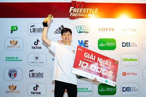 Vietnam enviará atleta a evento mundial “freestyle” de dominio del balón ảnh 2