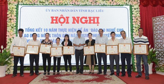 Provincia vietnamita planea brindar capacitación vocacional a 120 mil trabajadores rurales para 2025 ảnh 1 Provincia vietnamita planea brindar capacitación vocacional a 120 mil trabajadores rurales para 2025 ảnh 1