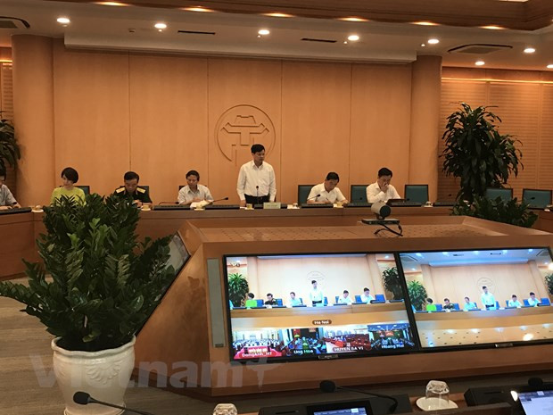Hanoi intensifica monitoreo de cumplimiento de normas preventivas del COVID-19 ảnh 1 Hanoi intensifica monitoreo de cumplimiento de normas preventivas del COVID-19 ảnh 1