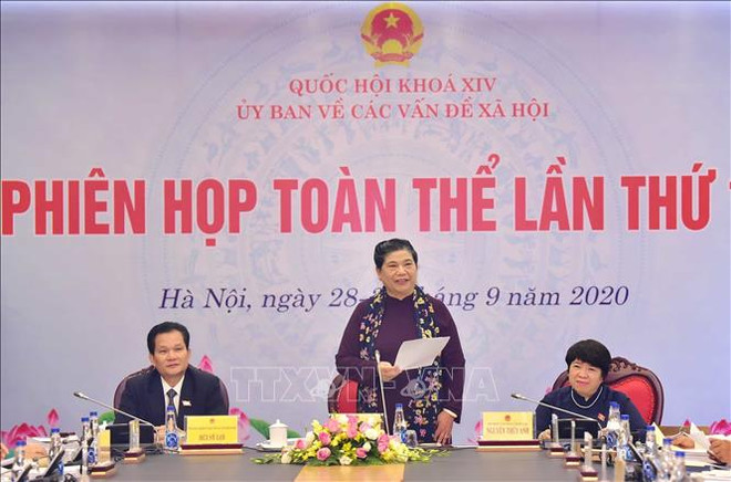 Inauguran XVIII reunión de Comisión de Asuntos Sociales del Parlamento vietnamita ảnh 1