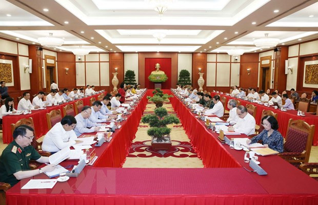 Supervisan preparativos para VII Asamblea partidista de las fuerzas policíacas de Vietnam ảnh 1 Supervisan preparativos para VII Asamblea partidista de las fuerzas policíacas de Vietnam ảnh 1