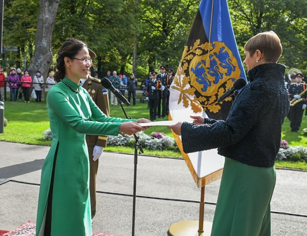 Presidenta de Estonia confía en relaciones más estrechas con Vietnam ảnh 1 Presidenta de Estonia confía en relaciones más estrechas con Vietnam ảnh 1