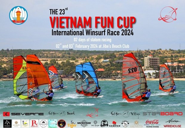 Efectúan XXIII Torneo internacional de windsurf en Binh Thuan ảnh 1 Efectúan XXIII Torneo internacional de windsurf en Binh Thuan ảnh 1