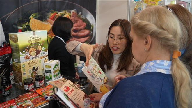 Vietnam participa en Exposición Internacional de Alimentos y Bebidas en Rusia ảnh 1 Vietnam participa en Exposición Internacional de Alimentos y Bebidas en Rusia ảnh 1