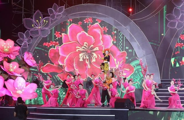 Celebran Festival de flor de durazno en provincia norvietnamita de Lang Son ảnh 1
