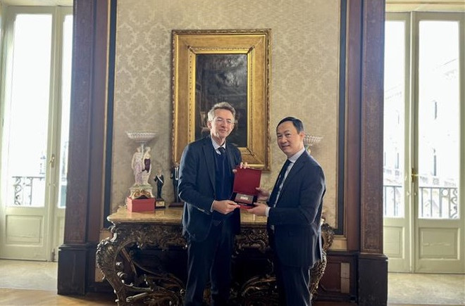 Buscan fomentar nexos cooperativos entre localidades vietnamitas e italianas ảnh 1 Buscan fomentar nexos cooperativos entre localidades vietnamitas e italianas ảnh 1