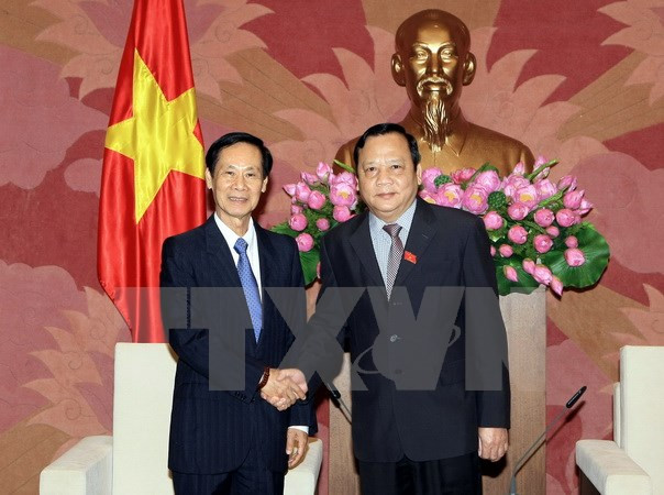 Delegación parlamentaria laosiana visita Vietnam ảnh 1 Delegación parlamentaria laosiana visita Vietnam ảnh 1