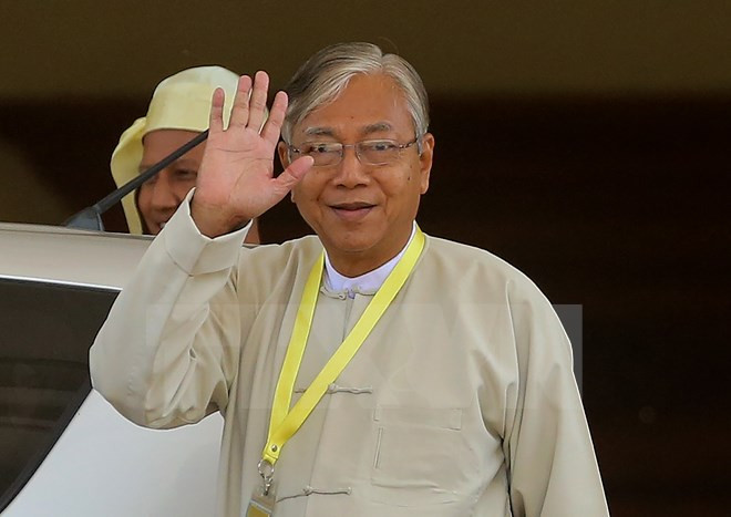 Nuevo presidente de Myanmar compromete por la paz y reconciliación ảnh 1 Nuevo presidente de Myanmar compromete por la paz y reconciliación ảnh 1